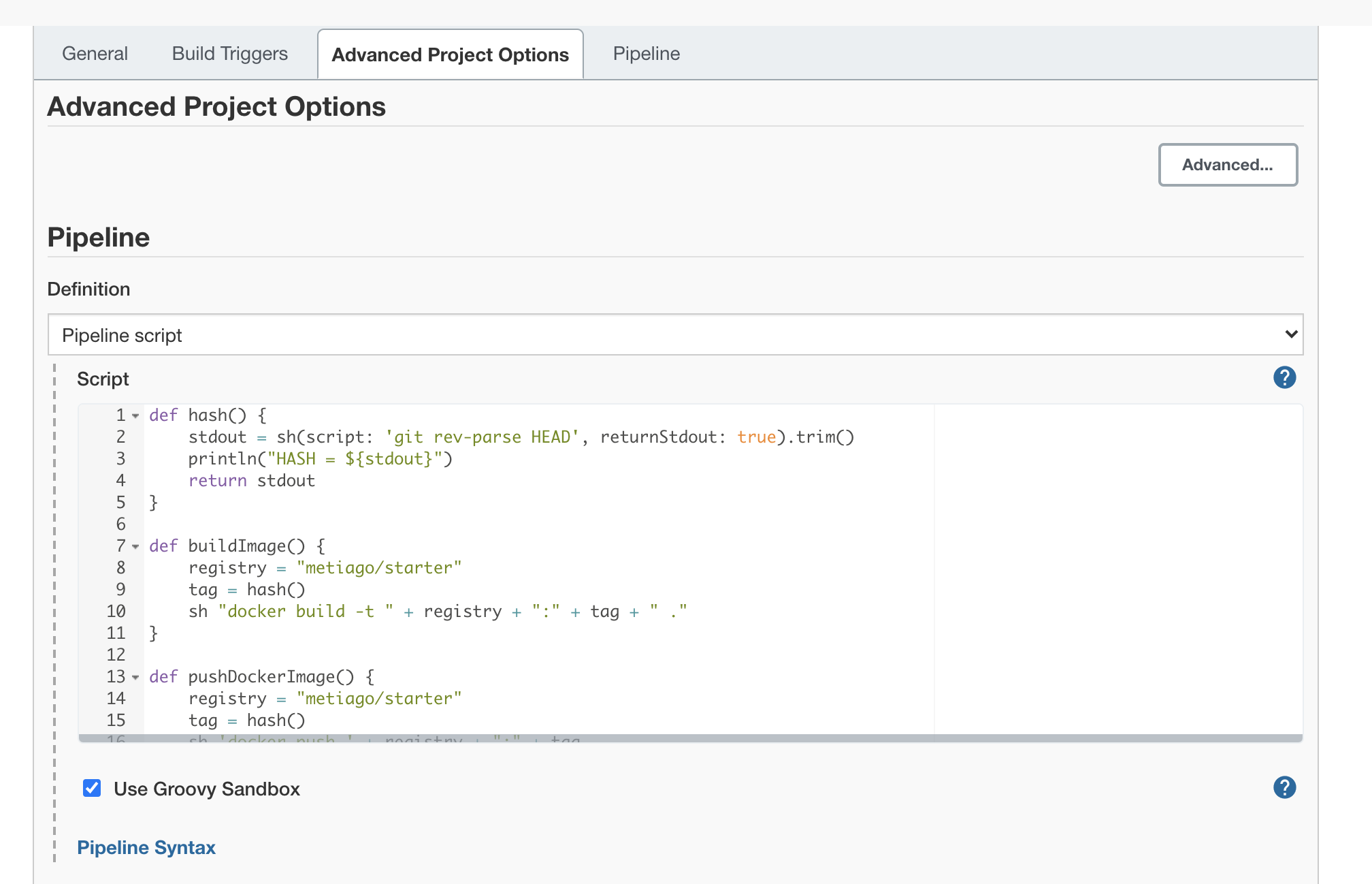 Jenkins Pipeline