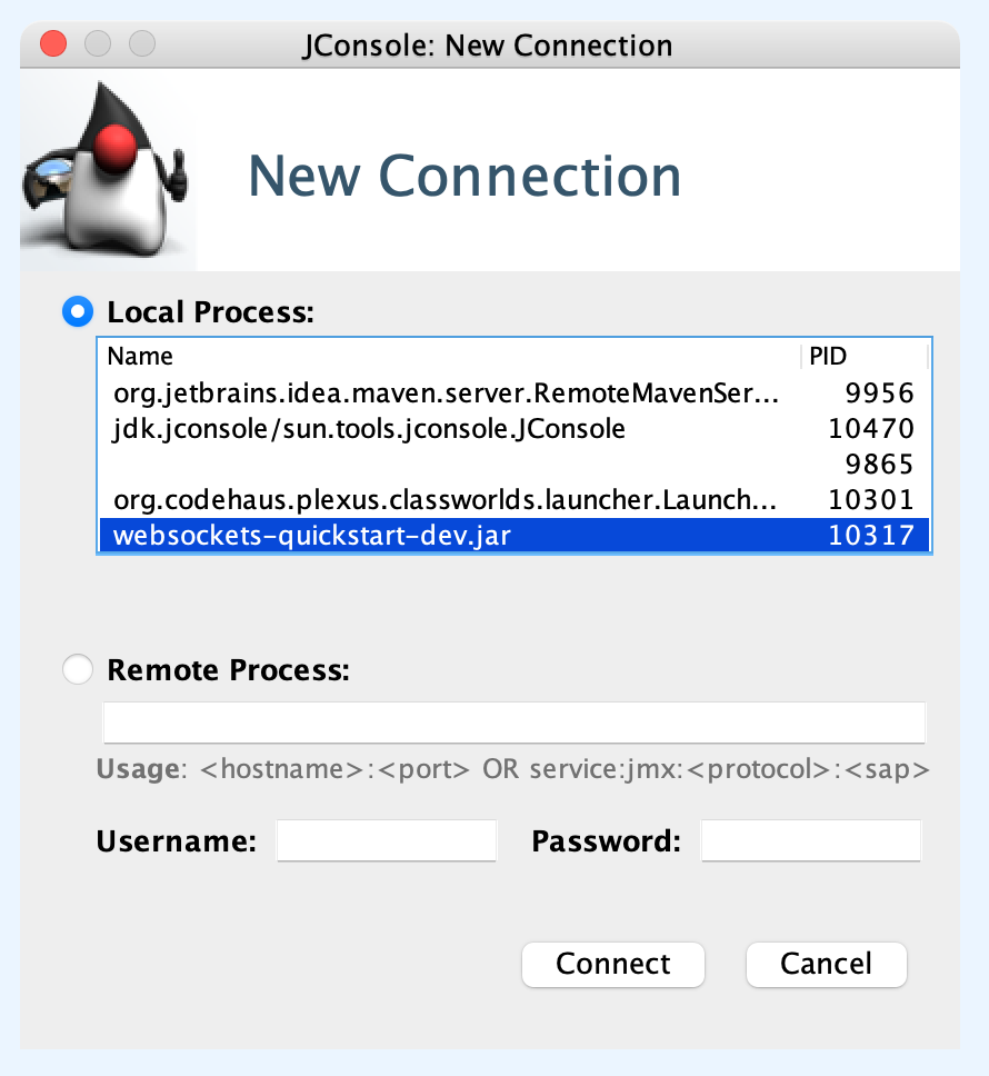 jconsole